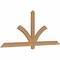 Ekena Millwork Redmond Smooth Timber Gable Bracket, Western Red Cedar, 72"W x 30"H x 1 1/2"D x 3 1/2"F, 10/12 Pitch GBW072X30X0204RED00SWR - alternate 4